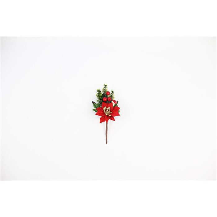 Pick de Nochebuena Roja y Berries Rojos