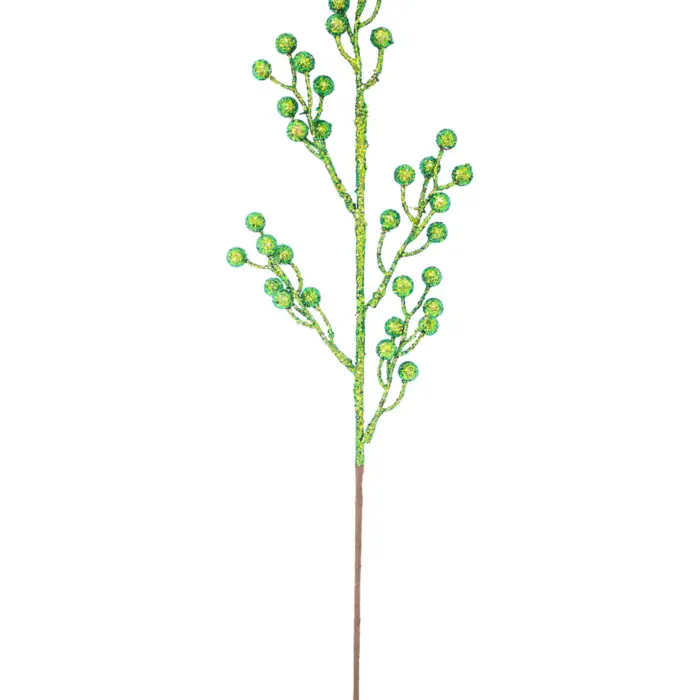 Vara de Berries Verdes Diamantadas