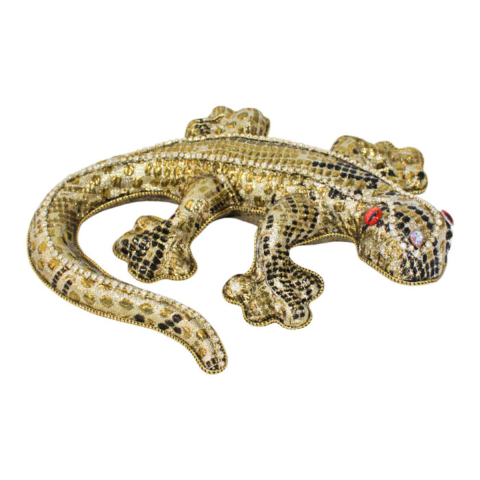 Lagarto Dorado con Negro