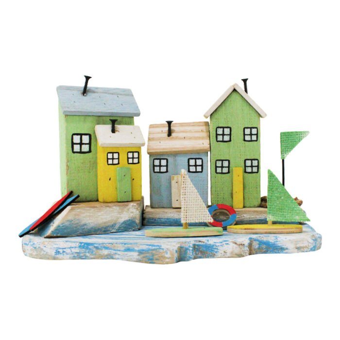 Casas de Playa con Veleros