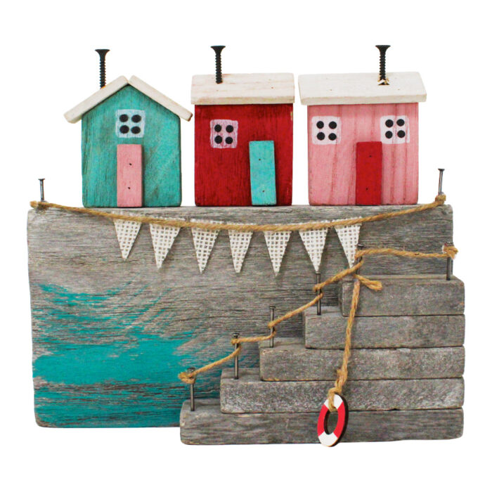Casa de Playa con Escaleras