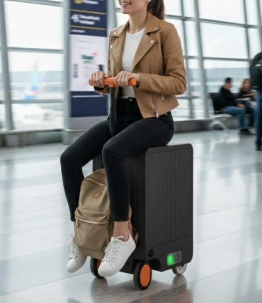 Maleta Scooter Eléctrica Negra