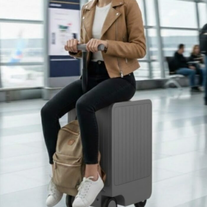 Maleta Scooter Eléctrica Gris