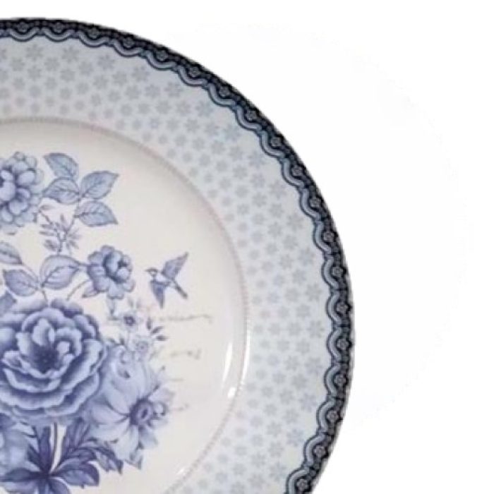 Plato de porcelana blanco - Image 3