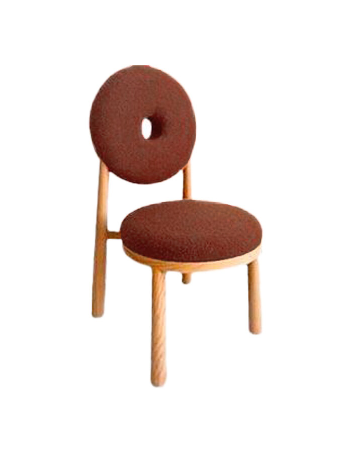 Silla de metal imitación