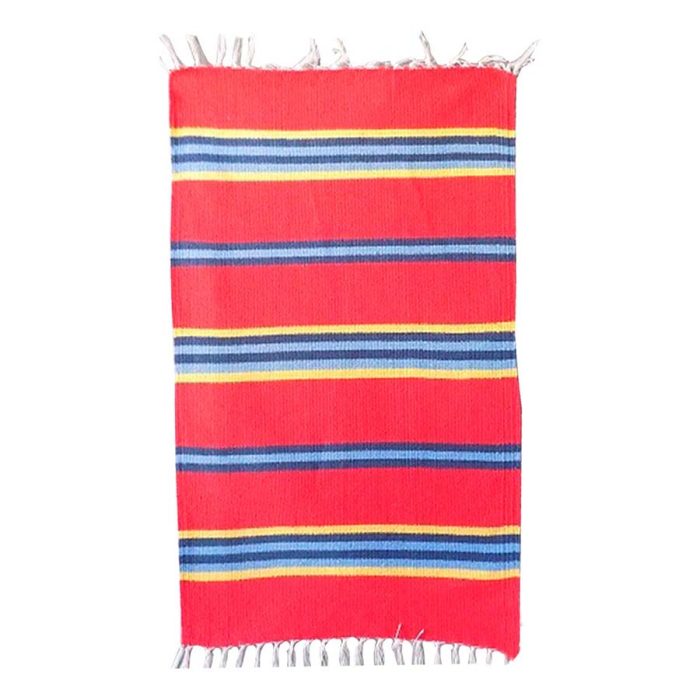 Tapete textil rojo - Galerías el Triunfo - 003072582033