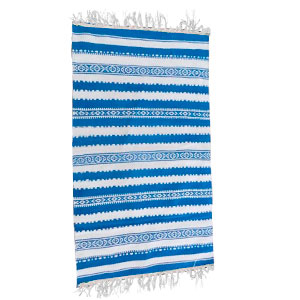 Tapete textil azul - Galerías el Triunfo - 003072582042