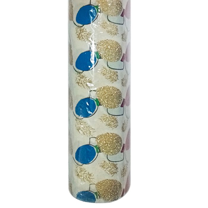 Rollo de listón de tela estampado focos - Image 2