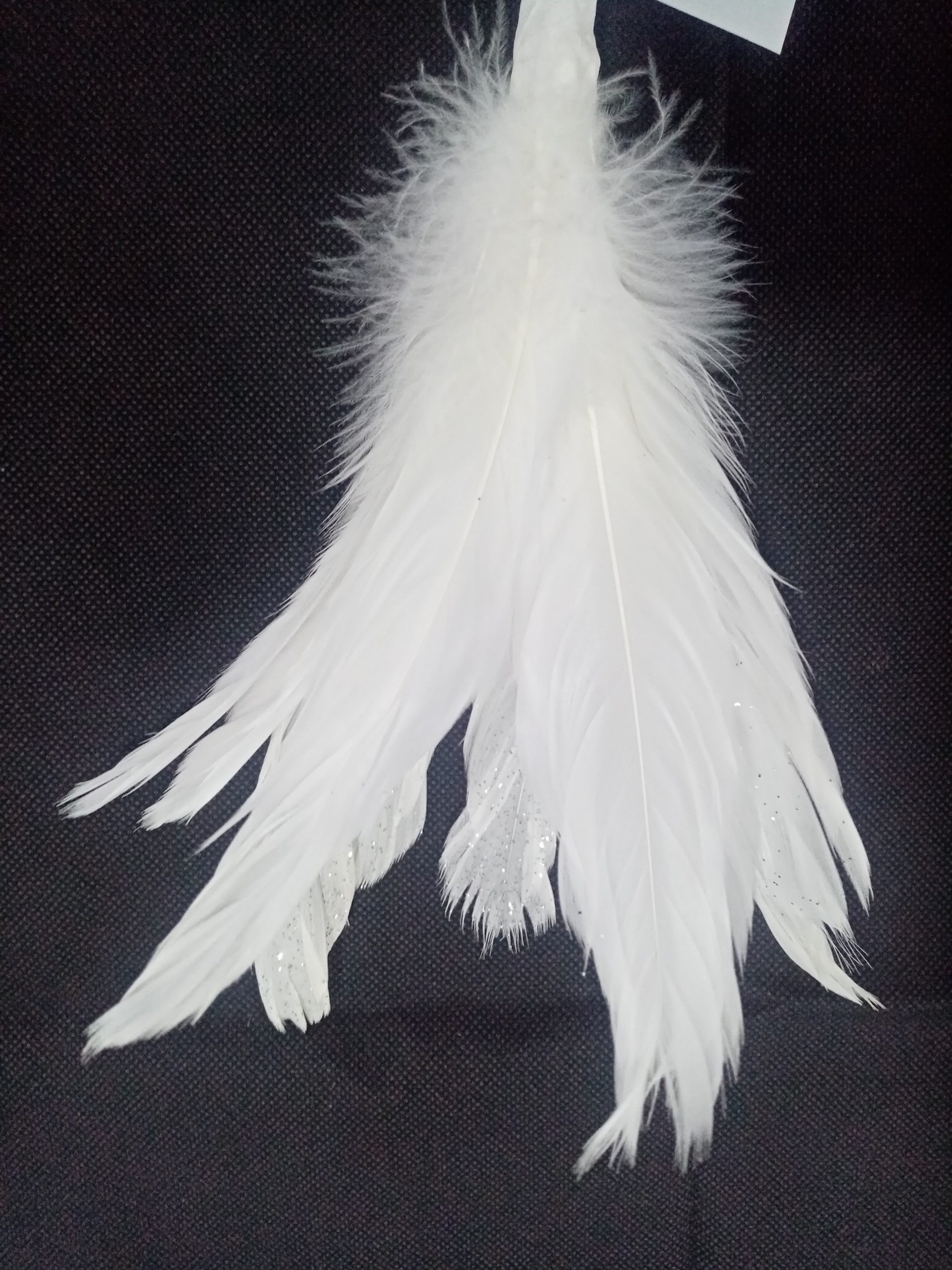 Pick de plumas blancas - Galerías el Triunfo