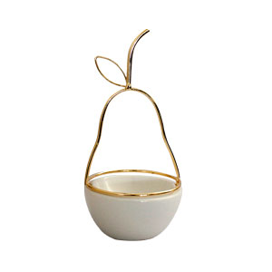 Candelabro de porcelana blanco - Galerías el Triunfo - 044071821269
