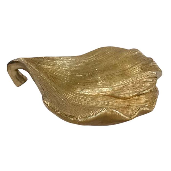 Hoja de poliresina dorada - Galerías el Triunfo - 044071821403
