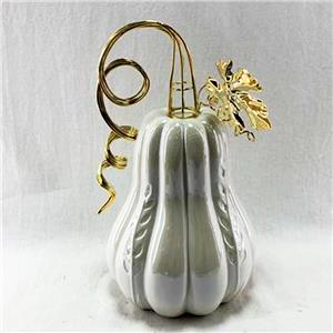 Calabaza de porcelana blanca - Galerías el Triunfo - 044071821447