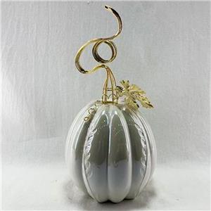 Calabaza de porcelana blanca - Galerías el Triunfo - 044071821451