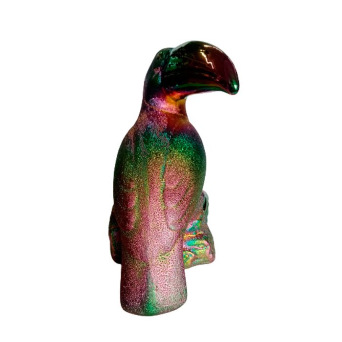 Pelicano iridiscente de porcelana - Image 4