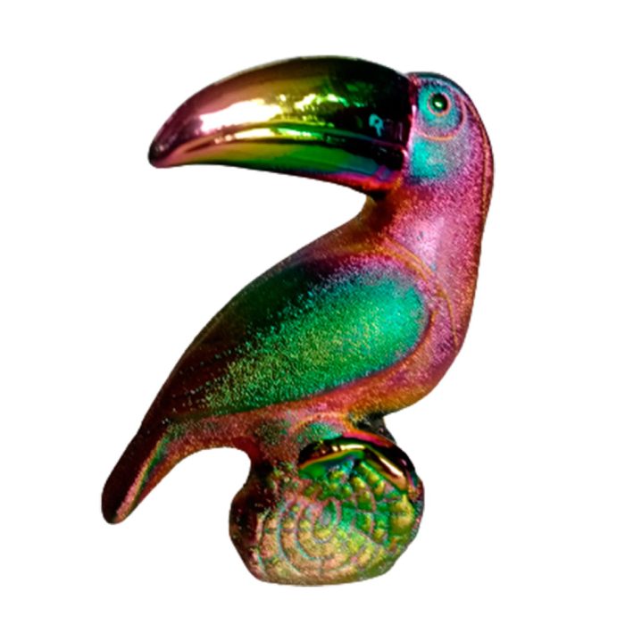 Pelicano iridiscente de porcelana - Galerías el Triunfo - 044071821469