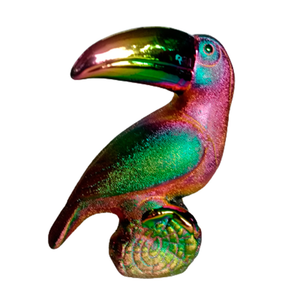 Pelicano iridiscente de porcelana - Galerías el Triunfo - 044071821469