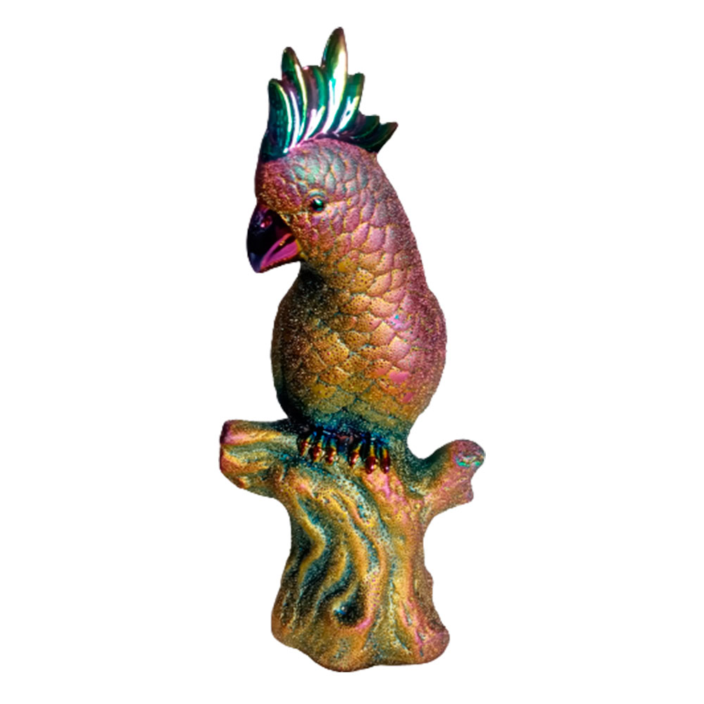 Ave iridiscente de porcelana - Galerías el Triunfo - 044071821470