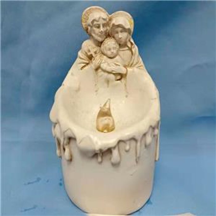 Sagrada familia de poliresina - Galerías el Triunfo - 044071821485