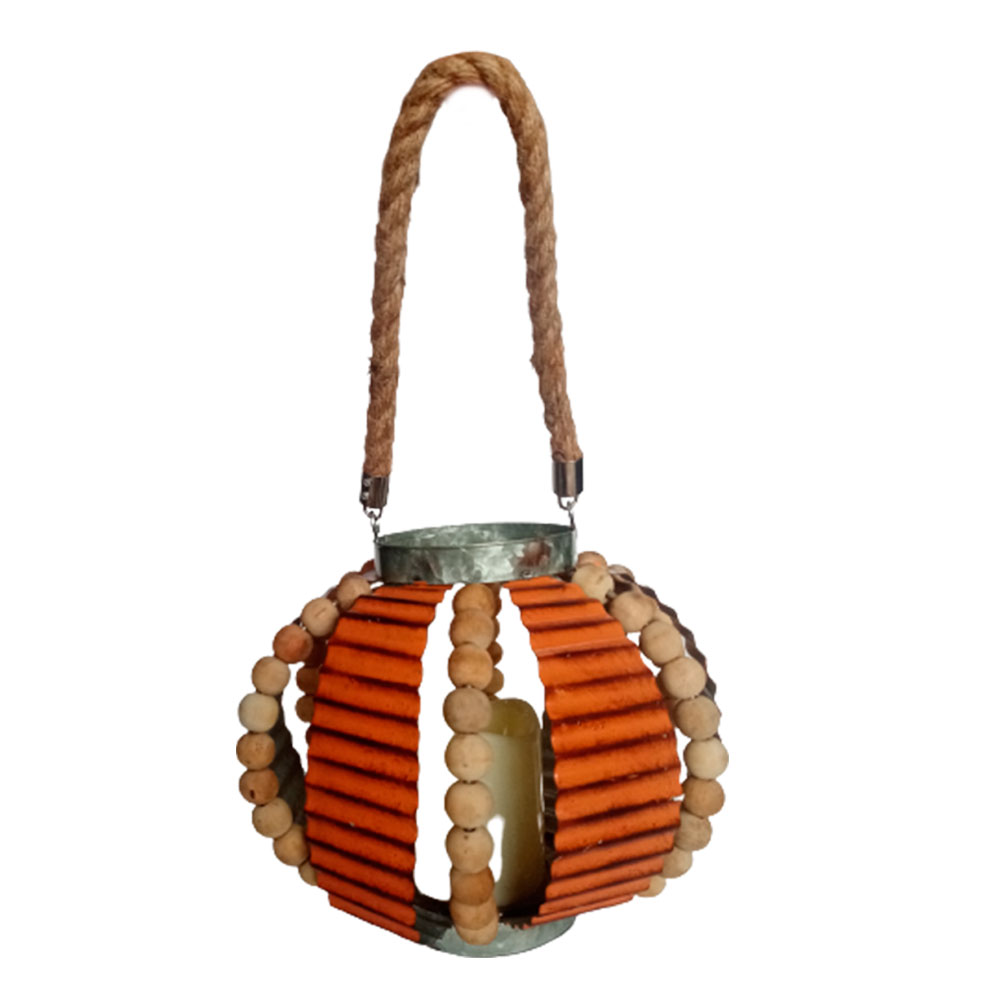 Calabaza de metal naranja - Galerías el Triunfo - 044071821491