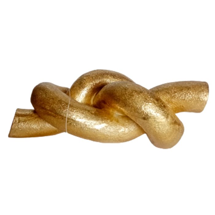 Nudo cruzado dorado - Image 2