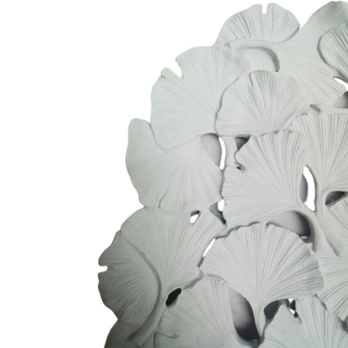 Charola diseño hojas blancas - Image 2