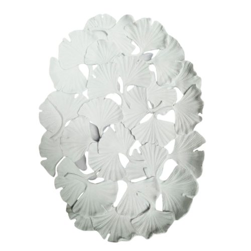 Charola diseño hojas blancas - Galerías el Triunfo - 044071821540