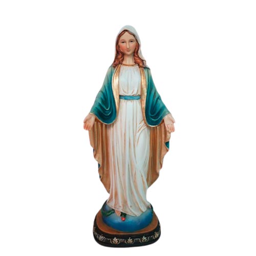 Virgen María de polyresina - Galerías el Triunfo - 048132272044