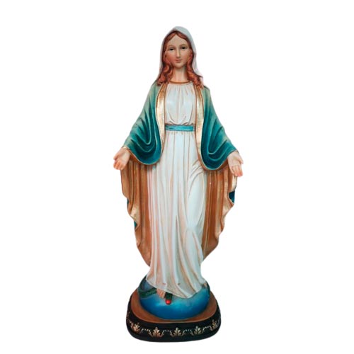 Virgen María de polyresina - Galerías el Triunfo - 048132272045