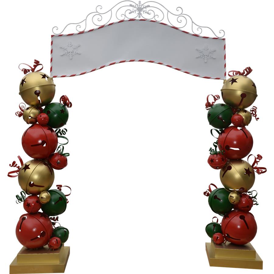 Arco con cascabeles - Galerías el Triunfo - 049072562054
