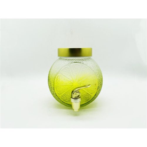 Dispensador de vidrio verde - Galerías el Triunfo - 049072571084
