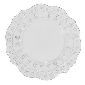Plato de porcelana - Galerías el Triunfo - 049072578041