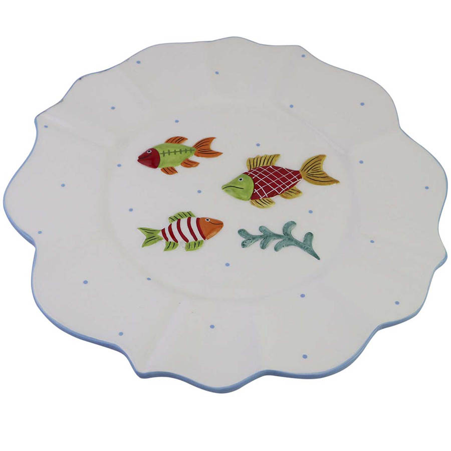 Plato de porcelana - Galerías el Triunfo - 049072578064
