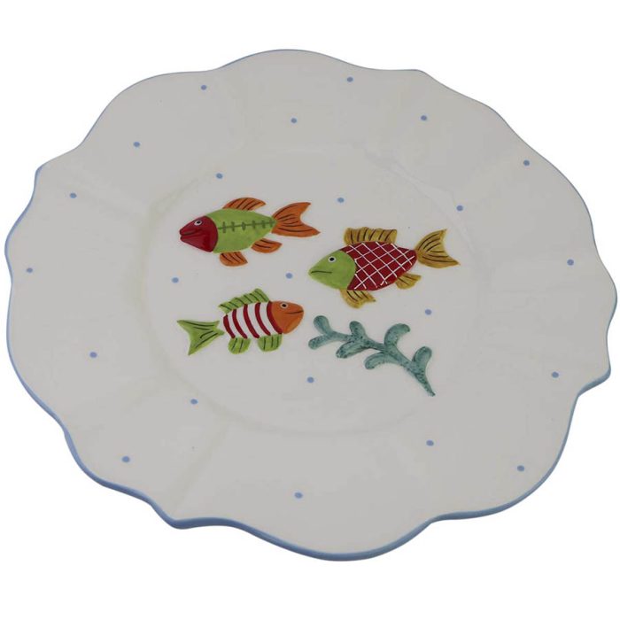 Plato de porcelana - Galerías el Triunfo - 049072578065