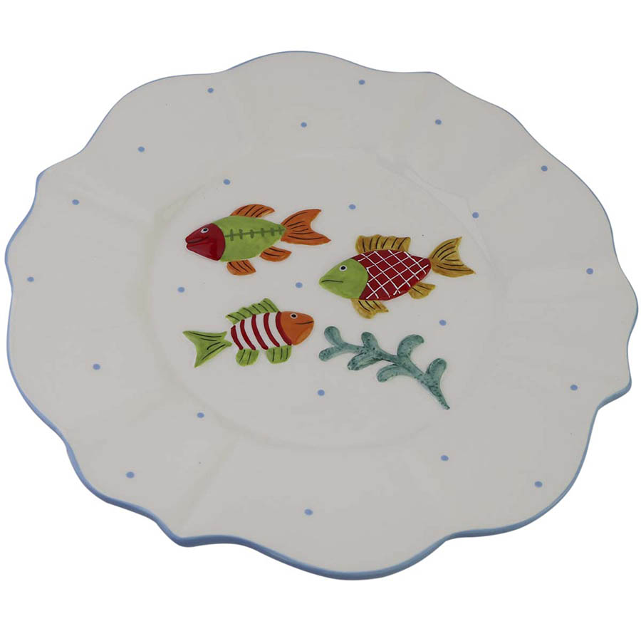 Plato de porcelana - Galerías el Triunfo - 049072578065