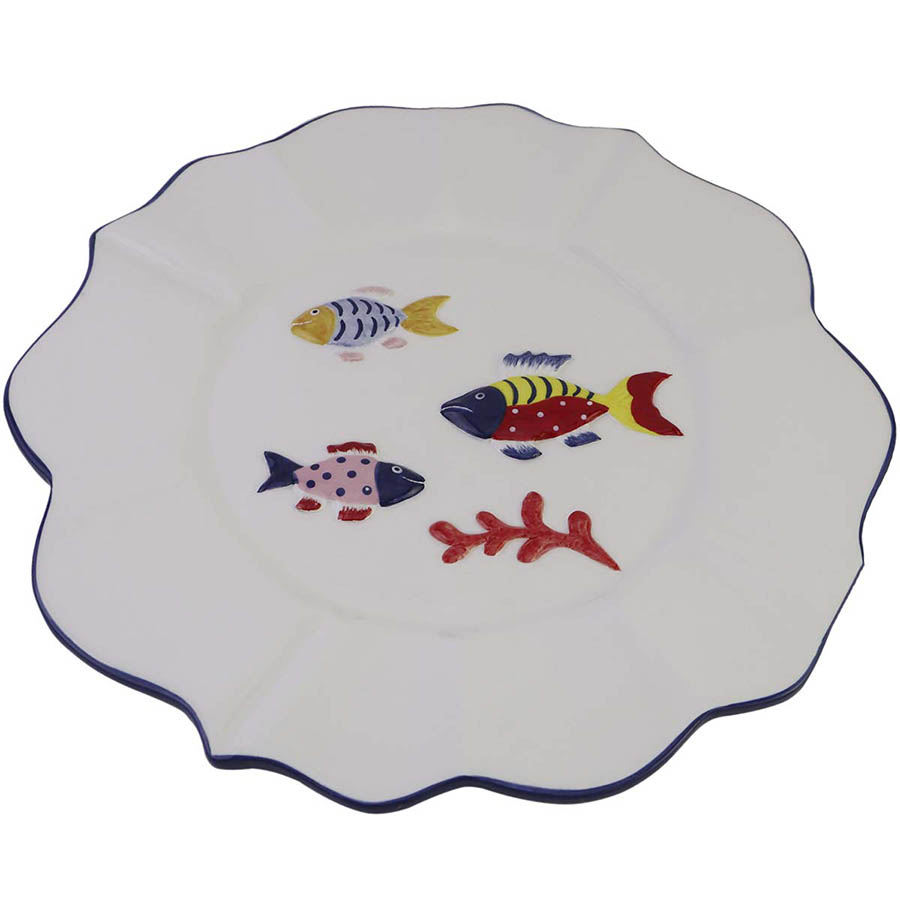 Plato de porcelana - Galerías el Triunfo - 049072578066