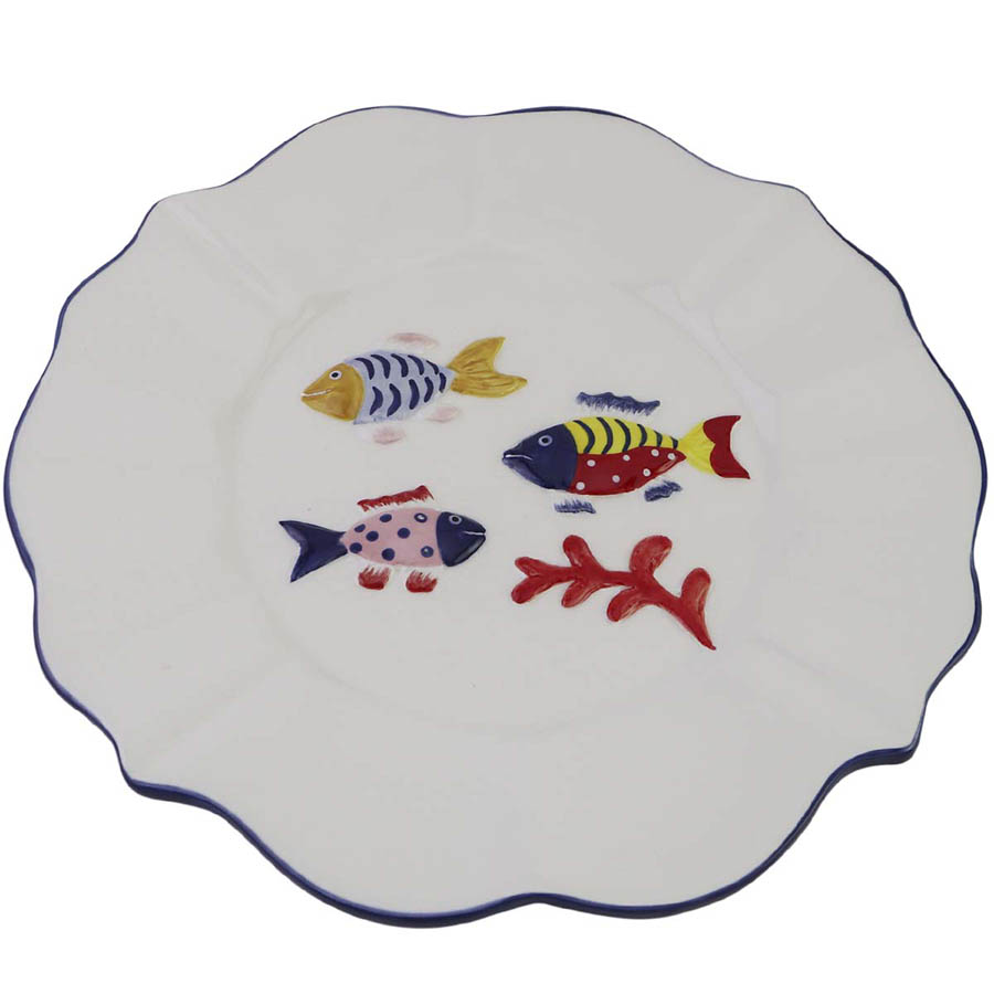 Plato de porcelana - Galerías el Triunfo - 049072578067