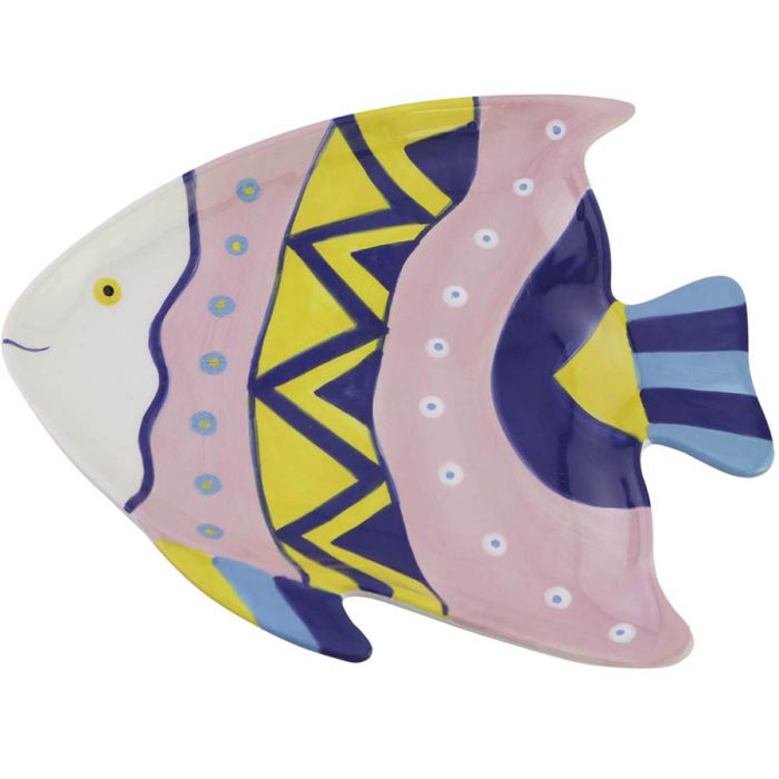 Plato de porcelana diseño - Galerías el Triunfo - 049072578068