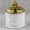 Alhajero de porcelana blanco - Galerías el Triunfo - 049072578094