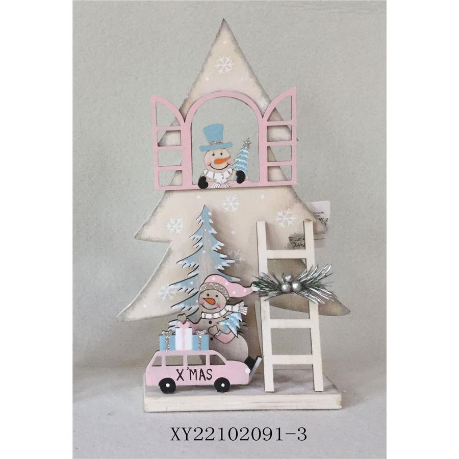 Árbol rosa de madera - Galerías el Triunfo - 049072646063