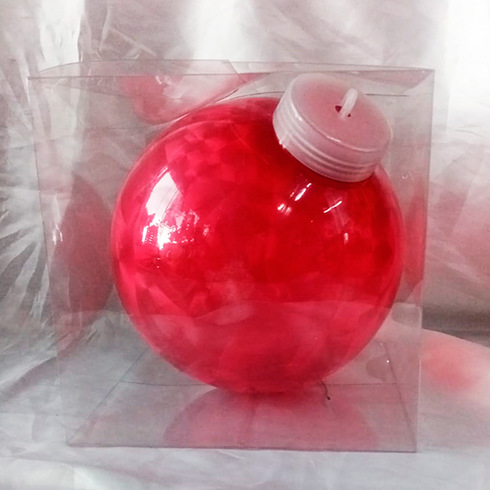 Esfera de plástico transparente - Galerías el Triunfo - 049072722059