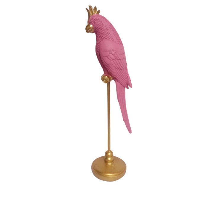 Ave rosa de resina - Image 2