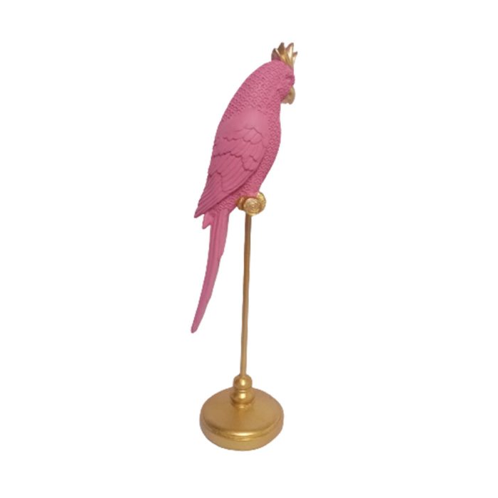 Ave rosa de resina - Image 3