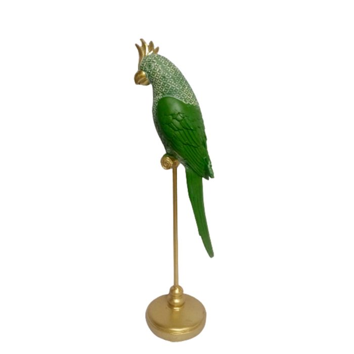 Figura de ave verde - Image 3