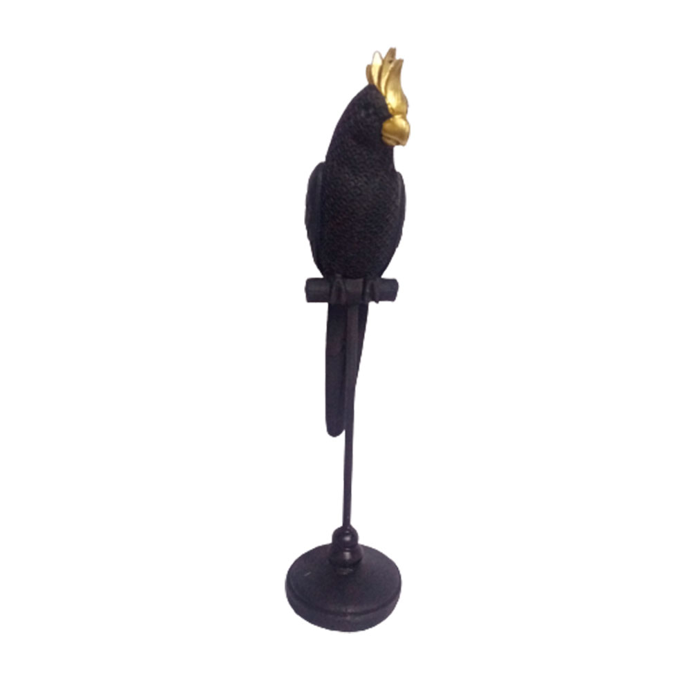 Figura de ave negra - Galerías el Triunfo - 049072778267