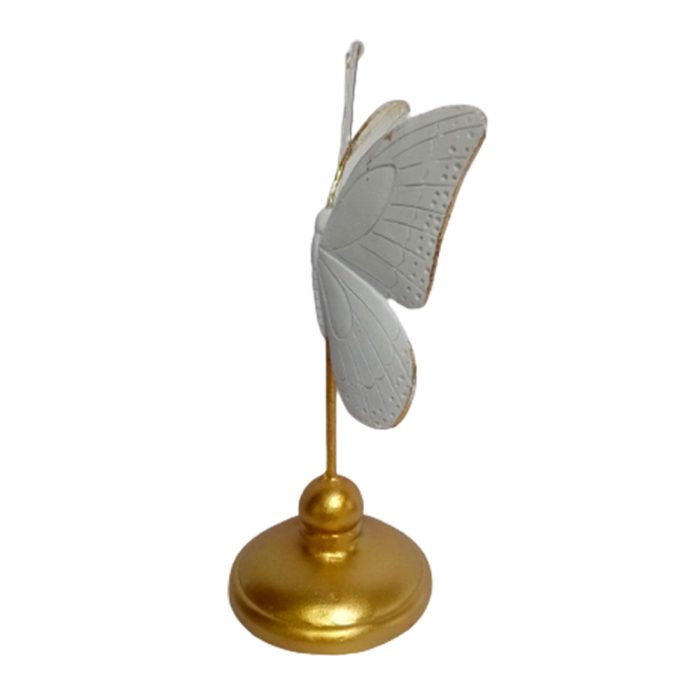 Mariposa blanca de resina - Image 2
