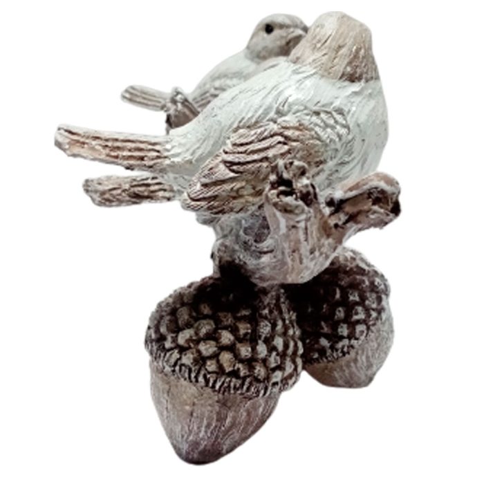 Pájaros grises sobre rama - Image 3