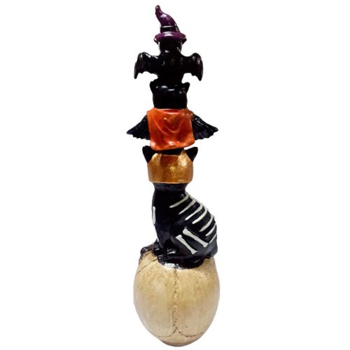 Cráneo con gato búho - Galerías el Triunfo - 049072778374
