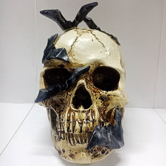 Cráneo diseño murciélago - Galerías el Triunfo - 049072778385