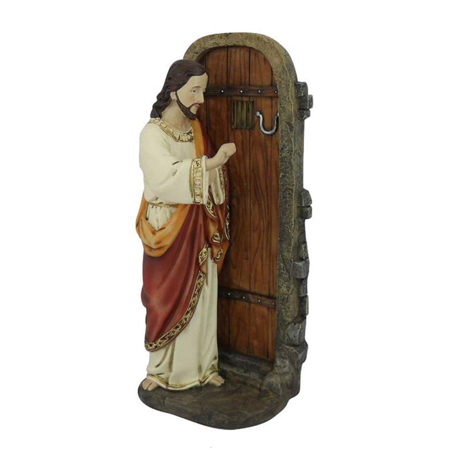 Cristo de resina tocando - Galerías el Triunfo - 049072778390