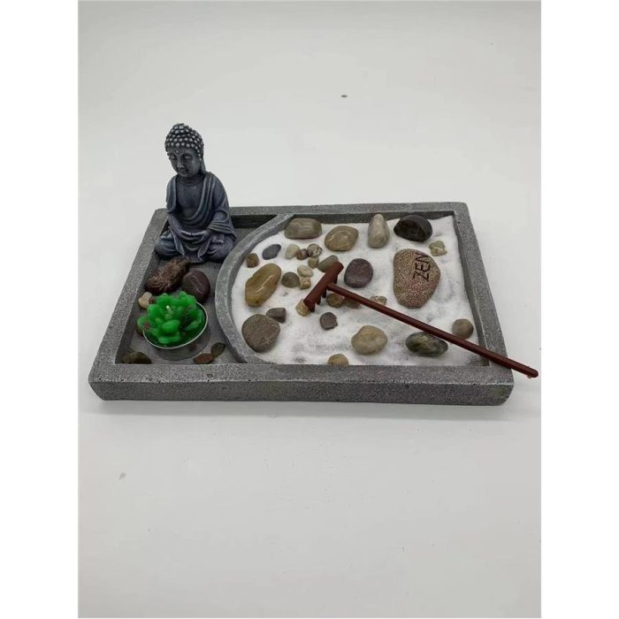 Buda sentado en jardin - Galerías el Triunfo - 049072778420